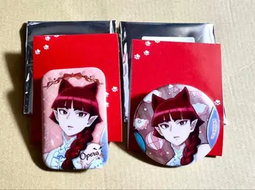 마계학원! 이루마 군 22 카레 호일 캔뱃지 메탈 캔뱃지 오페라 세트