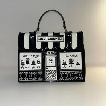 LULU GUINNESS 루루 기네스 핸드백 샵 디자인 블랙