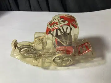 알루미늄 브리키 공예 인력거 자전거 코카콜라 캔 투명 커버 포함