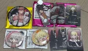 단간론파 15주년 기념전 묶음 판매 캔뱃지 아크릴 키링 등