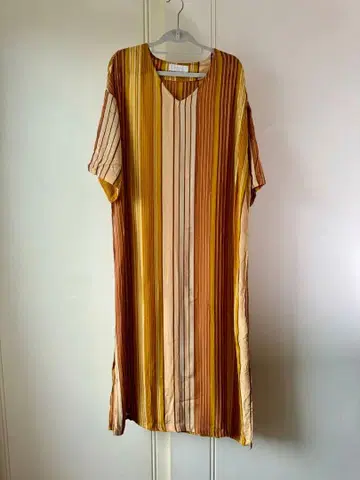 B:MING by BEAMS / 멀티 스트라이프 원피스