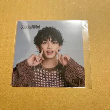 원엔 NAOYA 쿠사카와 나오야 클리어 트레이딩 카드