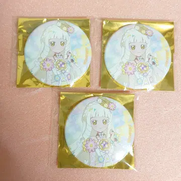 비밀의 아이프리 TSUTAYA IP 서점 시부야 캔뱃지 츠무기 3개 세트