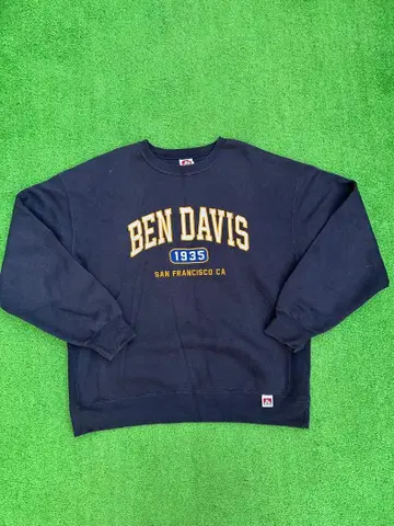 벤데이비스 맨투맨 XL 네이비