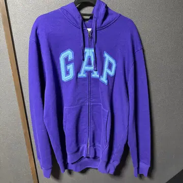 gap 지퍼 후드티 갭 보라색 완판