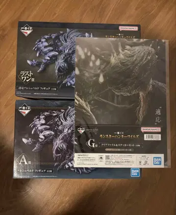 제일복권 몬스터 헌터 와일즈 라스트 원상 A상 알슈벨드 총 2체