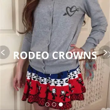 RODEO CROWNS FELIX 콜라보 미니 스커트 S