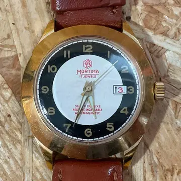 모르티마 17석 수동 와인딩 프랑스제 37mm 빈티지 작동품