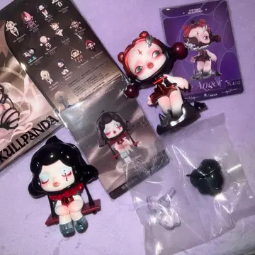 Skullpanda Angel 피규어 The Anger 2체 세트