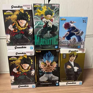 주술회전 젠인 나오야 미도리야 이즈쿠 토도로키 쇼토 오지터 피규어 세트