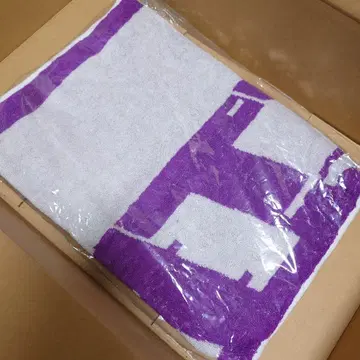 계속 한밤중이면 좋을 텐데 MURAKUMO 타월 (퍼플)