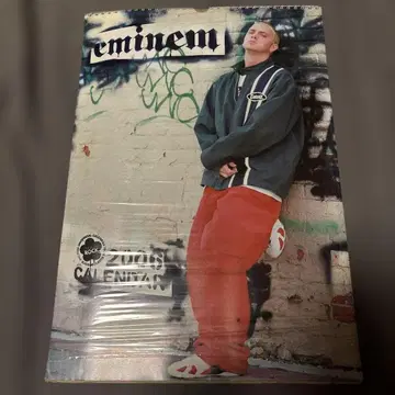 Eminem 에미넴 달력 2006 미사용 새상품