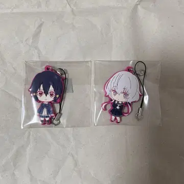 좀비랜드 사가 가챠가챠 러버 스트랩 마스코트 미개봉 새상품