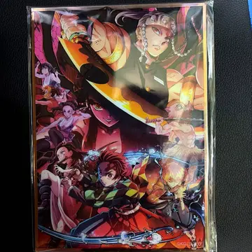 귀멸의 칼날 키 비주얼 아크릴 색지 유곽 결전편