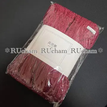 새상품 [ 크림슨 ] 우타타네 utatane 헤코 오비 주름 헤코 오비