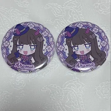 프리파라 쿠로스 아로마 캬라핀 캔뱃지