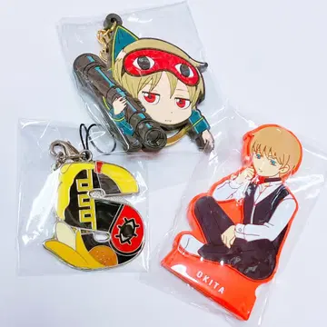 은혼 오키타 소고 러버 스탠드 스트랩 키링 묶음 판매