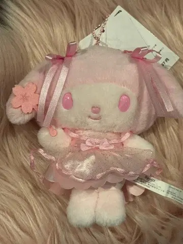 산리오 사쿠라 디자인 시리즈 마스코트 홀더 마이멜로디