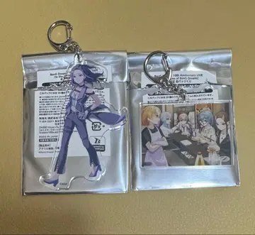 뱅드림 10th 캔뱃지 복권 아크릴 키링 레이야 RAS