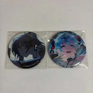 하츠네 미쿠 캔뱃지 2개