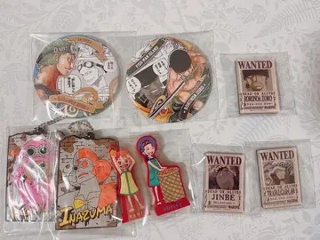 원피스 조로 컬렉션 캔뱃지 제일복권 하위상 9종 세트