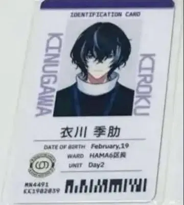 18TRIP 에이트리 이가와 키로 사원증 1점 미사용 새상품