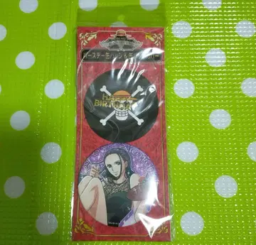 원피스 무기와라 스토어 벌스데이 캔뱃지 & 캔뱃지 커버 로빈 캬라