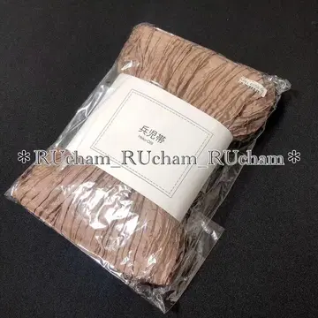 새상품 [카페오레] 우타타네 utatane 헤코오비 주름 헤코오비