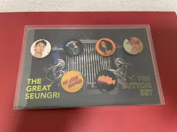 BIGBANG THE GREAT SEUNGRI 승리 핀 버튼 캔뱃지
