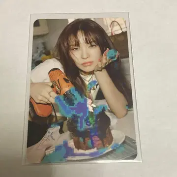 Red Velvet 레드벨벳 hottracks 특전 웬디 트레이딩 카드