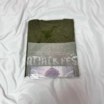 진격의 거인 T셔츠 10th anniversary ATTACK FES