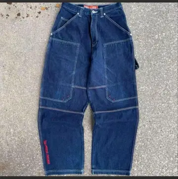 트리플 파이브 소울 배기 데님