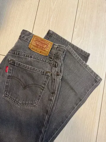 90s 일본제 리바이스 W515-03 그레이 데님 W29 L31