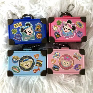 미키와 더피의 스프링 보야지 2014 캡슐 토이 4종 세트