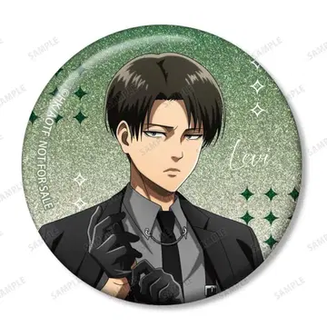 진격의 거인 로프트 회장 한정판 box 특전 글리터 캔뱃지 리바이