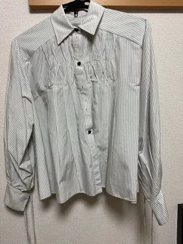 LEE MATHEWS 실크 셔츠