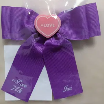 =LOVE 노구치 이오리 7주년 기념 응원봉 액세서리 리본 이코러브