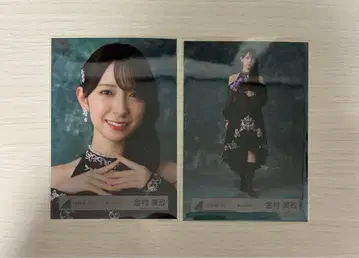 히나타자카46 생사진 블랙 드레스 의상 카네무라 미쿠