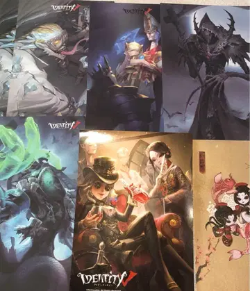 제5인격 엽서 브로마이드 복주머니 백흑무상 마도마뱀 예녀 리퍼