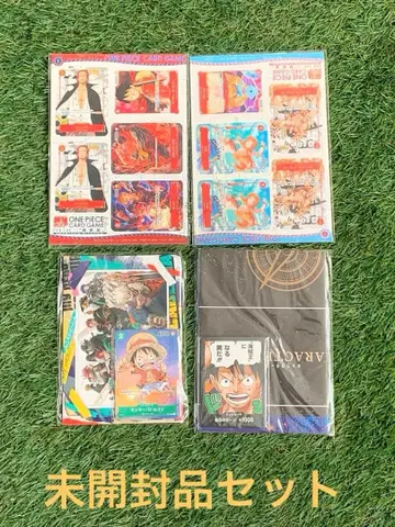 [모두 미개봉] 원피스 카드 최강 점프 부록 돈!! 카드 미니 카드