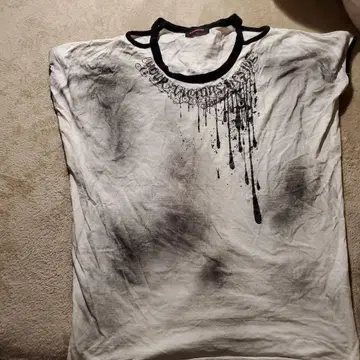 T셔츠 화이트 락 펑크 ALGONQUINS