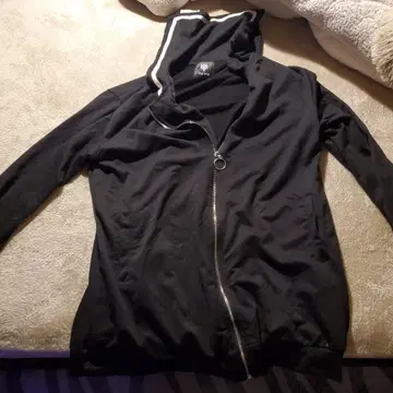 세일러 후드티 드래그 허니 얇은 원단 블랙 고스로리 펑크