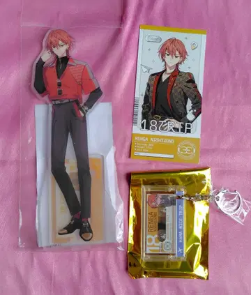 미사용 에이트리18TRIP 니시조노 렌가 세트 아크릴 스탠드