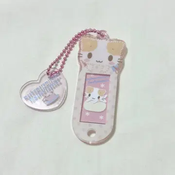 마쉬멜로우 같은 폭신폭신 냥코 네임택 키링