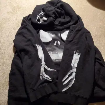 후드티 나이트메어 JACK 콜라보 시버라이즈 긴팔 겨울용 블랙