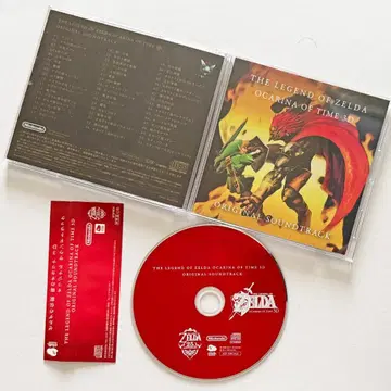 CD 젤다의 전설 시간의 오카리나 3D 사운드트랙 오비 포함 Zelda