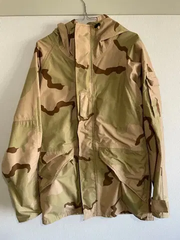 ECWCS 고어텍스 사막 카모 후드티 S 사이즈