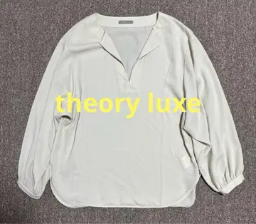 theory luxe 베이지 블라우스 M 사이즈