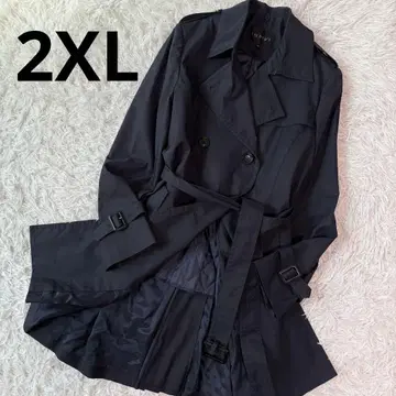 초레어/44사이즈 인디비 트렌치코트 충전솜 라이너 퀼팅