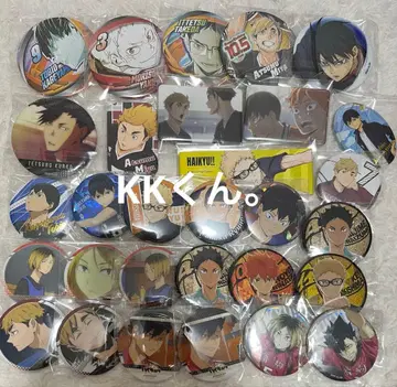 하이큐 굿즈 묶음 판매 캔뱃지 전체 세트